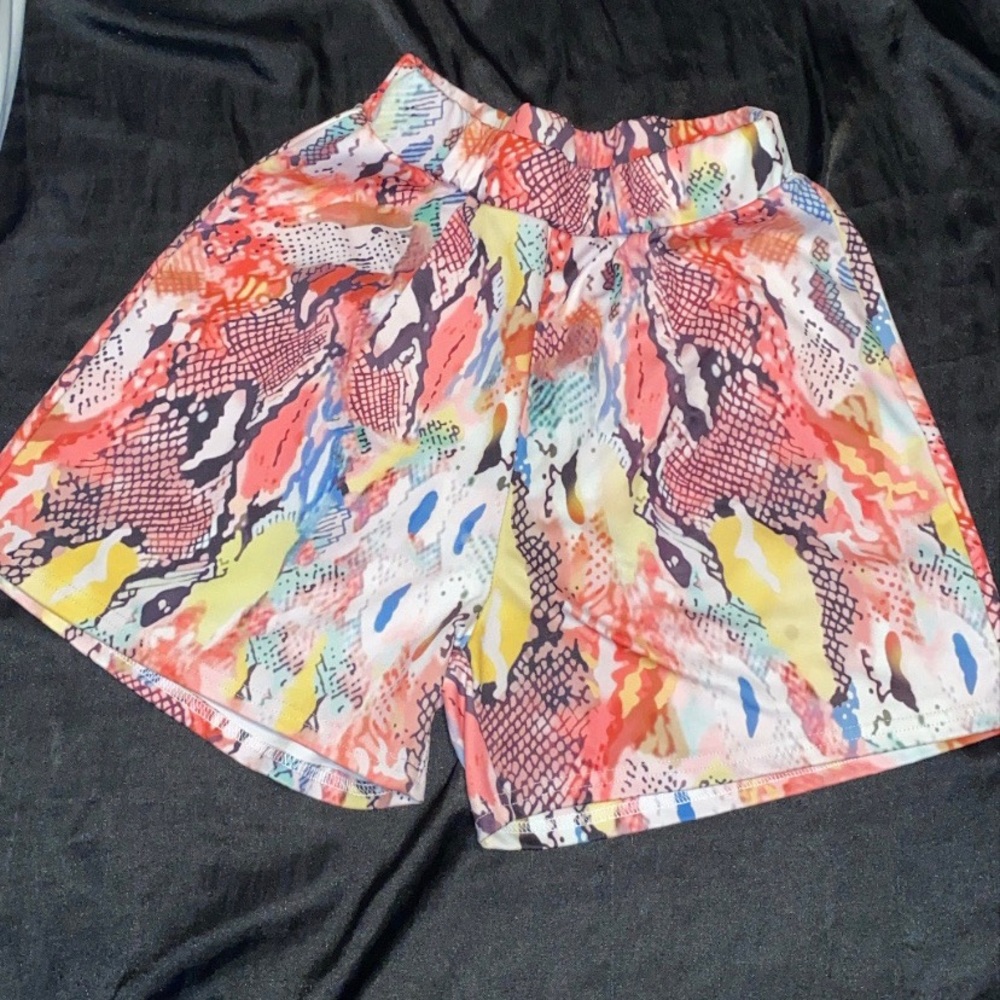 2 Piece Pink Python Short Set - image 5